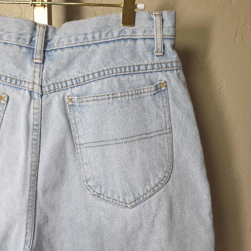 High Sierra Vintage Jorts 90s Denim Baggy Shorts High Waist 100% Cotton